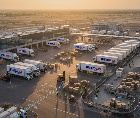 The image represents كيف يؤثر التوصيل السريع على نمو التجارة الإلكترونية