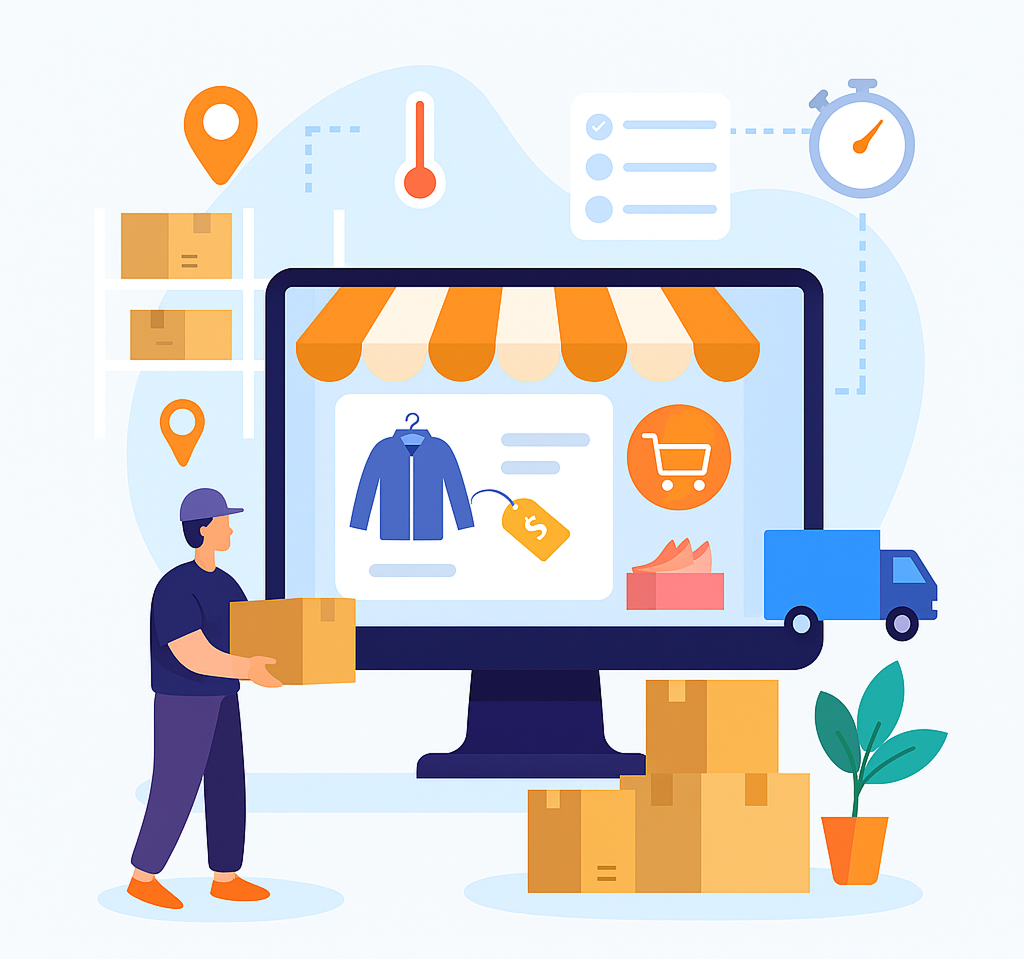 الخدمات اللوجستية لقطاع التجارة الإلكترونية