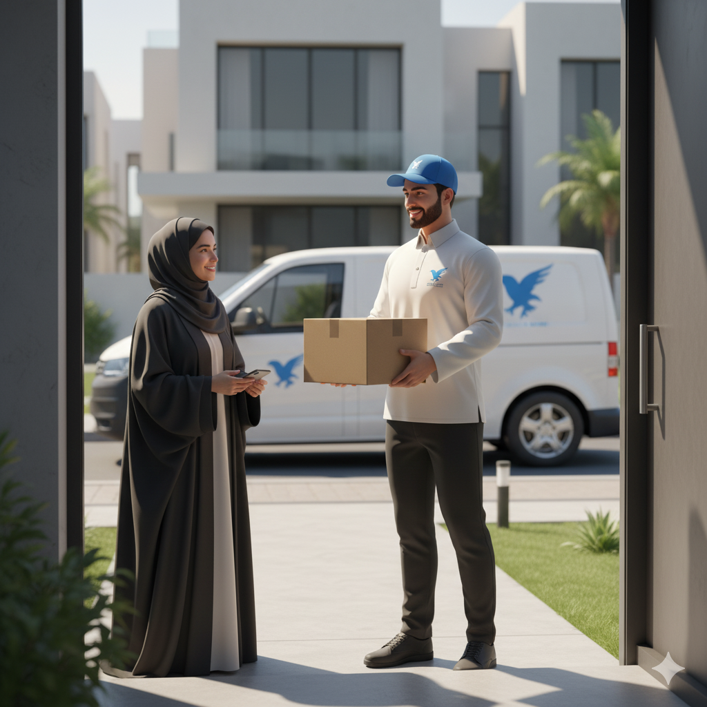 توصيل سريع وموثوق في نفس اليوم